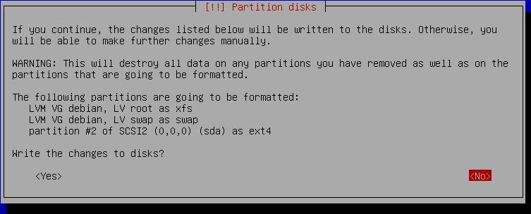 Installing Debian on Existing Encrypted LVM